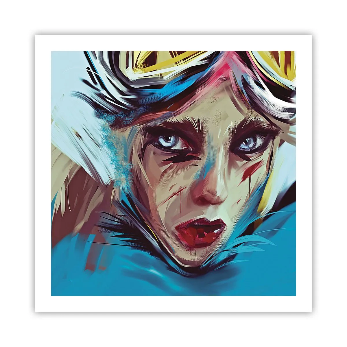 Pôster - A guerreira das estradas - 60x60 cm