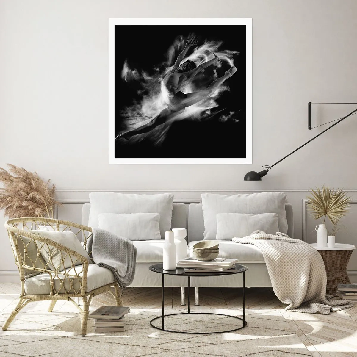 Pôster - Parado no ar - 60x60 cm