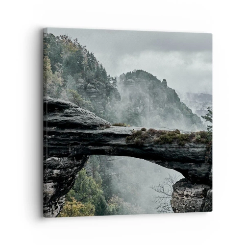 Quadro em tela - A aventura está prestes a começar - 30x30 cm