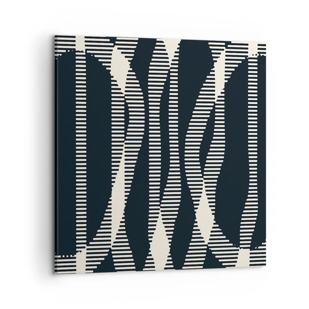 Quadro em tela - Uma tentativa de quebrar a escuridão - 50x50 cm