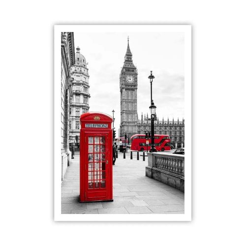 Pôster - Sem dúvida, Londres - 70x100 cm