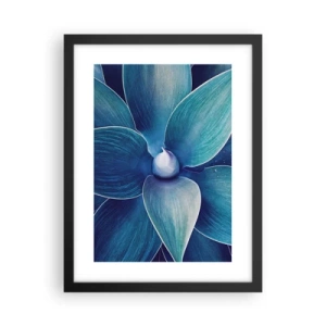 Pôster com moldura preta - O azul do céu - 30x40 cm