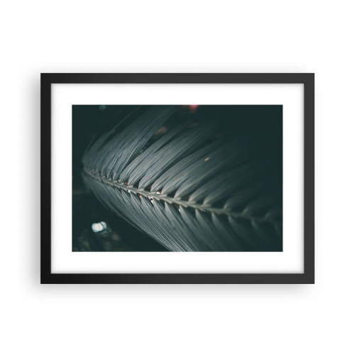 Pôster com moldura preta - A precisão da natureza - 40x30 cm