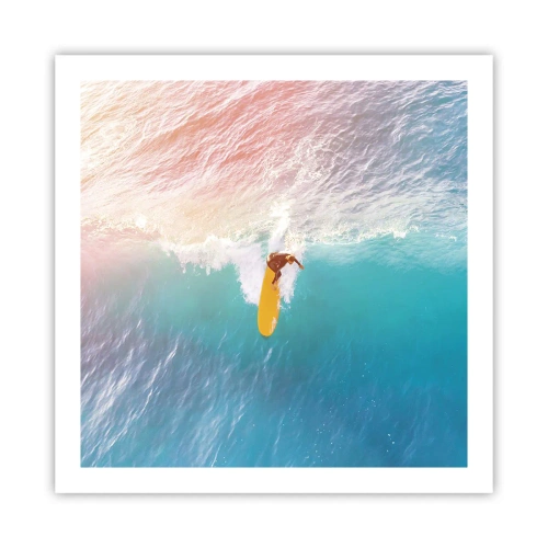 Pôster - Cavaleiro oceânico - 60x60 cm