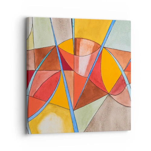 Quadro em tela - Carrossel, carrossel dos sonhos - 30x30 cm