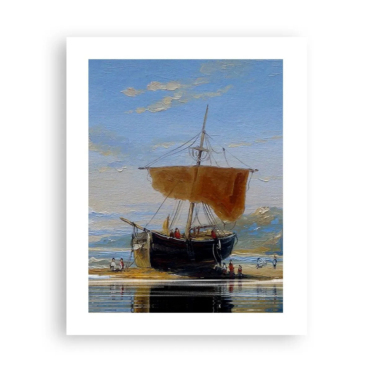 Pôster - Água, terra, ar - 40x50 cm