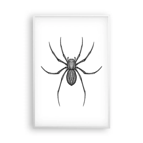 Pôster em moldura branca - Precisão perturbadora - 61x91 cm