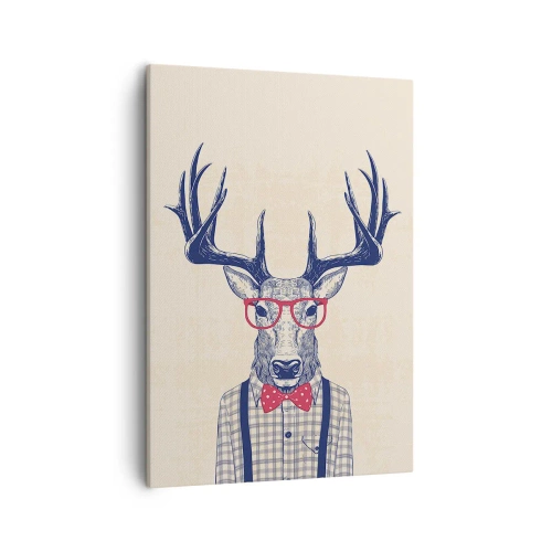 Quadro em tela - Extravagância engraçada - 50x70 cm