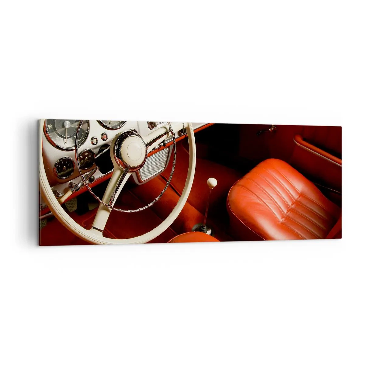 Quadro em tela - Luxo vintage - 140x50 cm