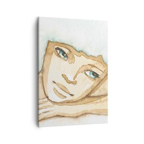 Quadro em tela - A árvore da poesia cresce do silêncio - 50x70 cm