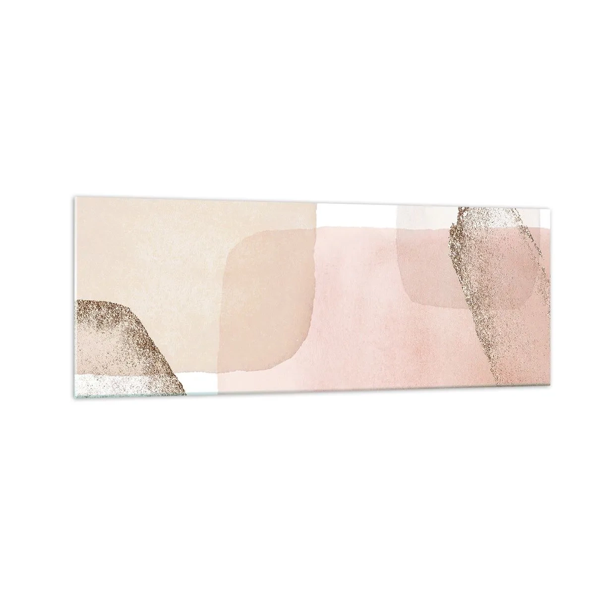 Quadro em vidro - Olhar através da cor - 140x50 cm