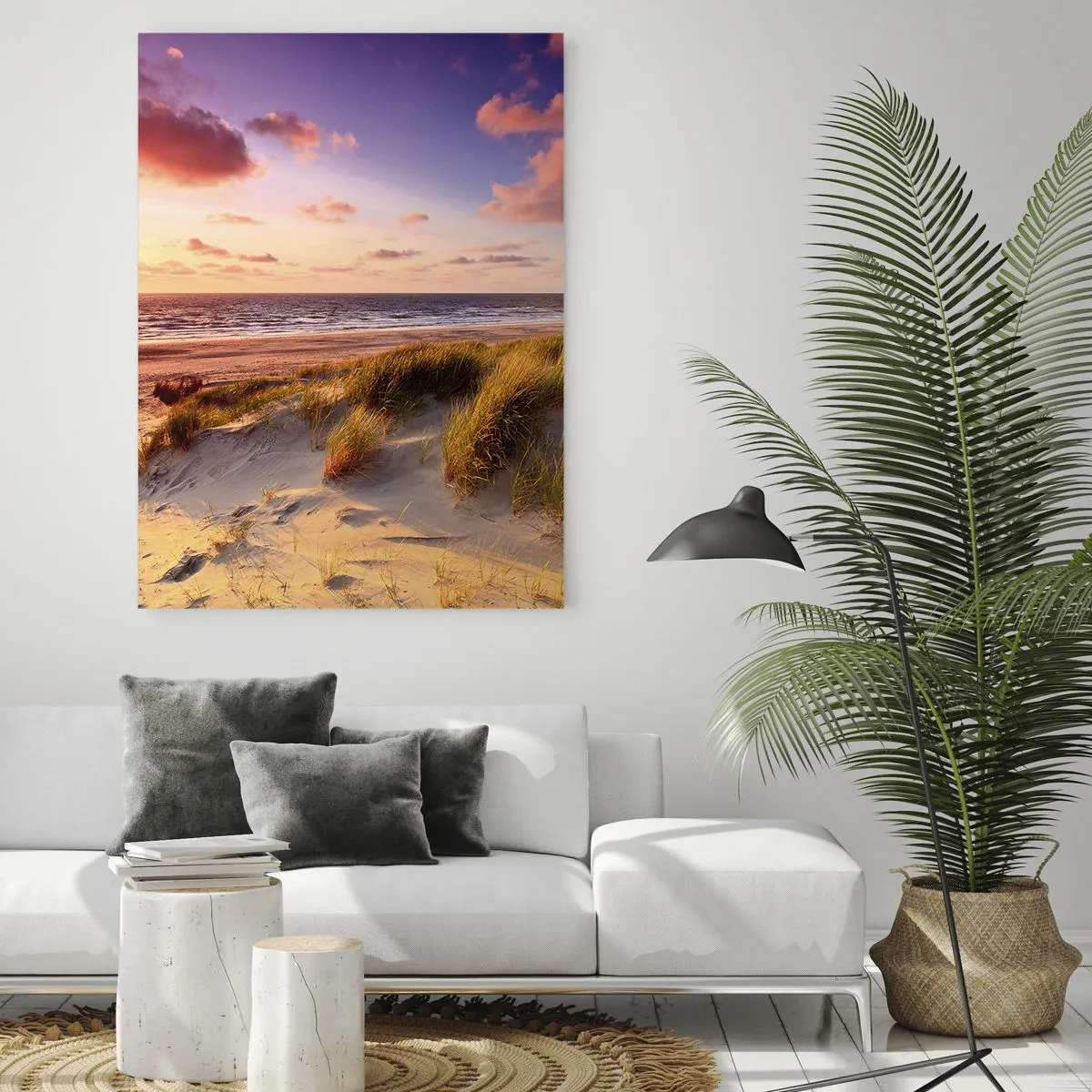Quadro em vidro - Ar com cheiro de verão - 50x70 cm