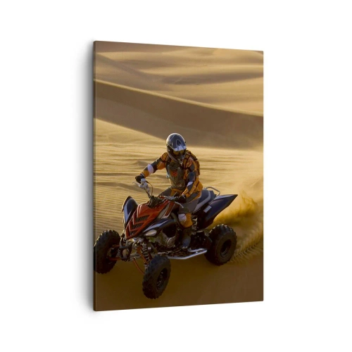 Quadro em tela - Nas ondas de areia - 50x70 cm