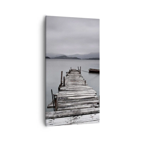Quadro em tela - Amanhã pode ir - 55x100 cm
