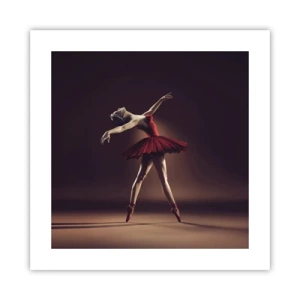 Pôster - Prima ballerina - 40x40 cm