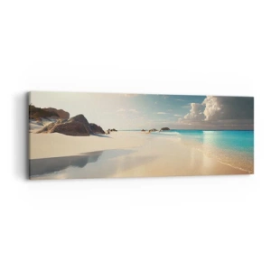 Quadro em tela - Um dia de sonho - 90x30 cm