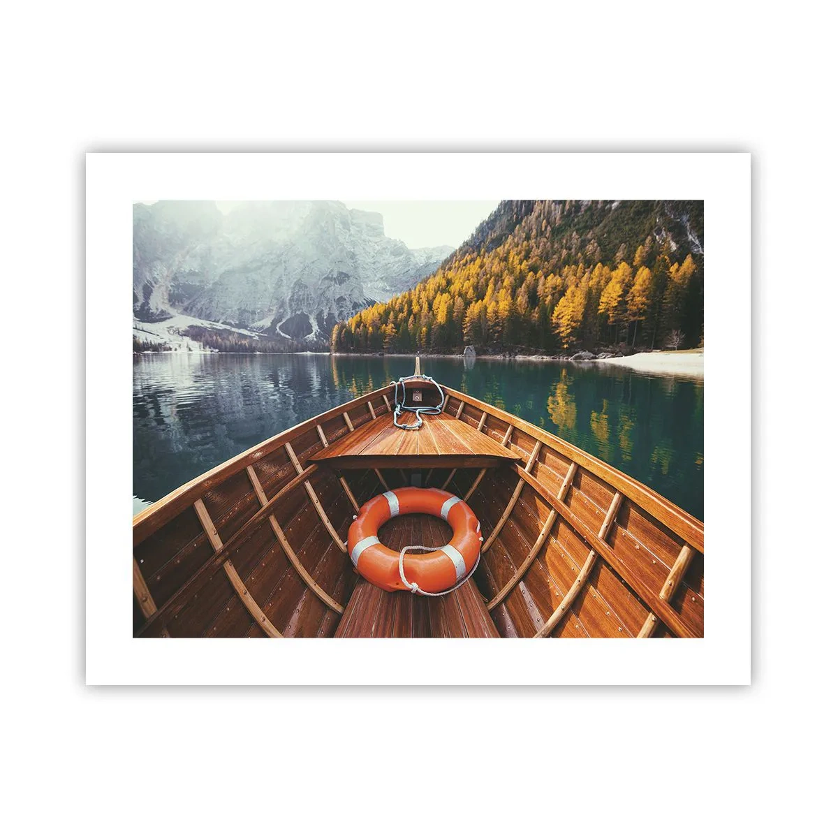 Pôster - Excursão na montanha - 50x40 cm