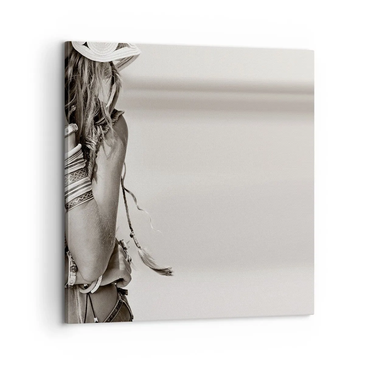 Quadro em tela - Como uma menina - 60x60 cm