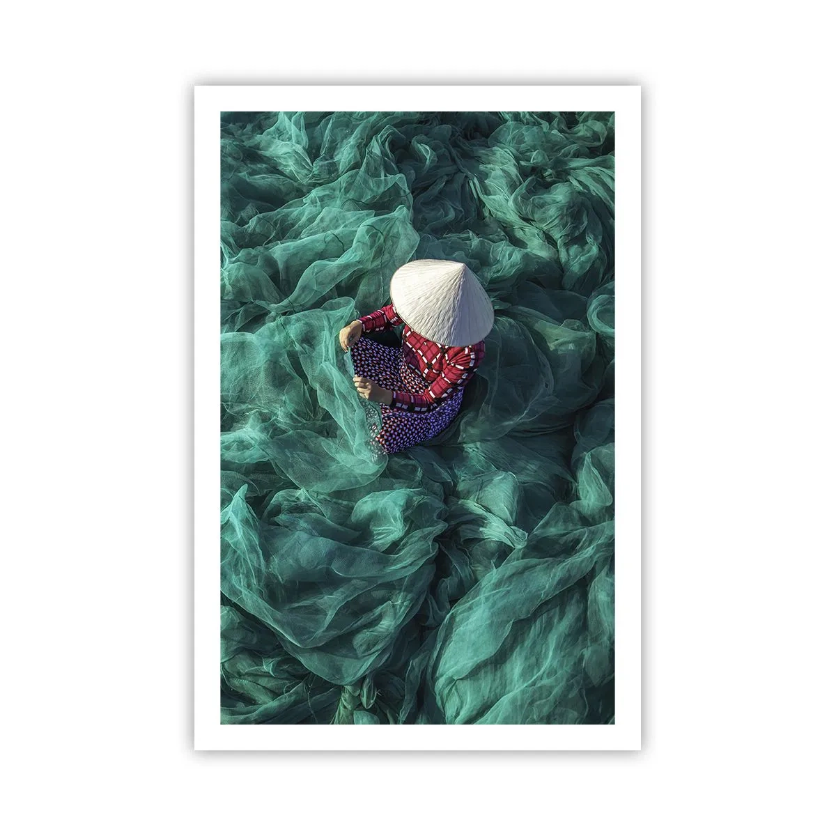 Pôster - Num mar de redes - 61x91 cm