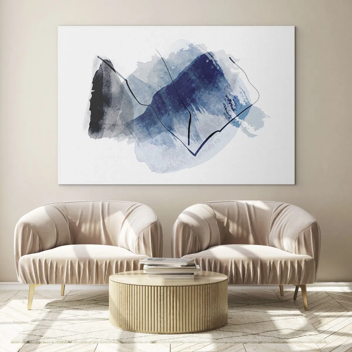 Quadro em vidro - Iceberg - 120x80 cm