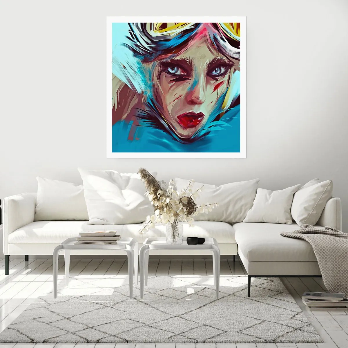 Pôster - A guerreira das estradas - 50x50 cm