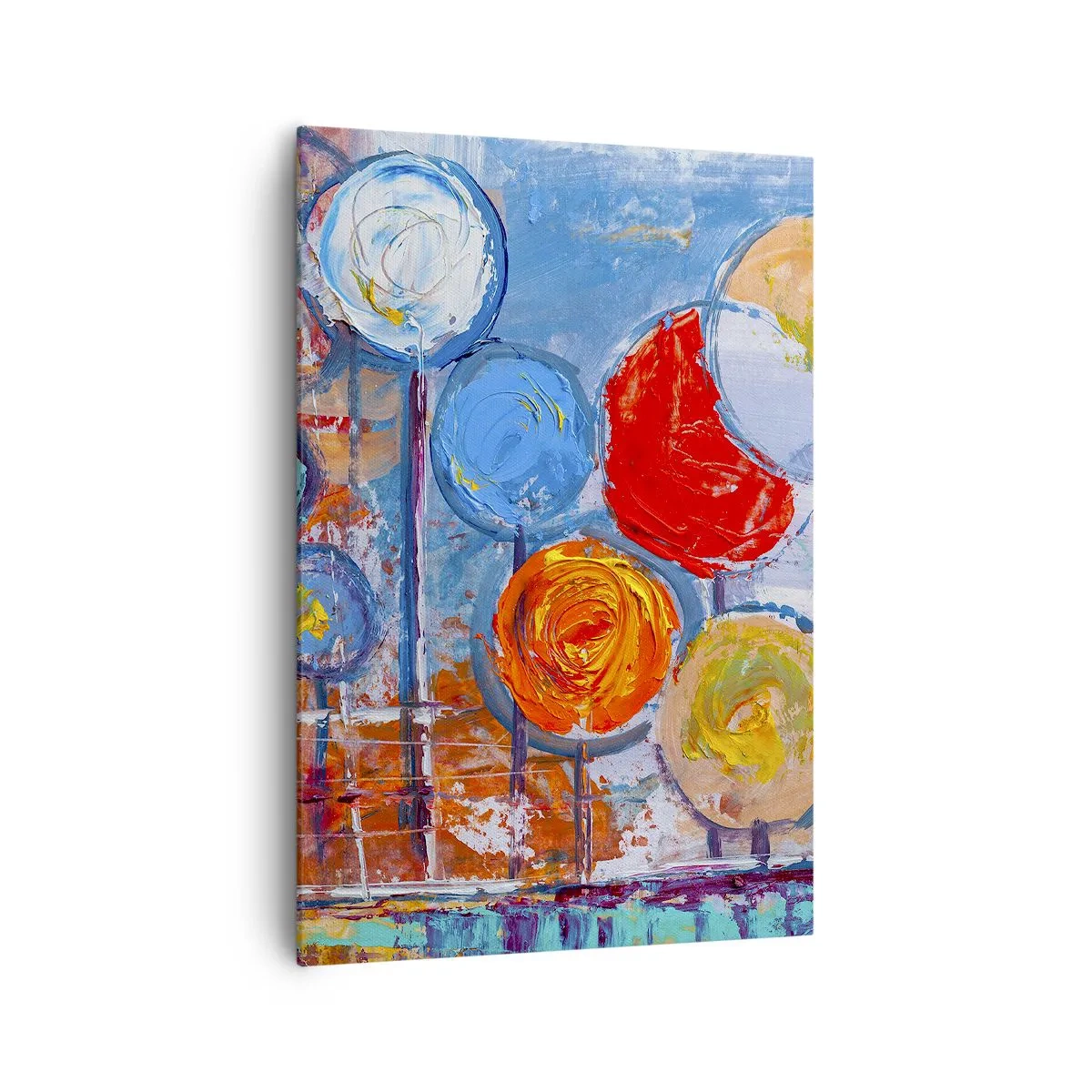 Quadro em tela - De várias cores e tamanhos - 70x100 cm