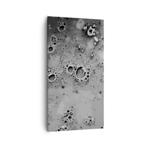 Quadro em tela - Como uma paisagem lunar - 55x100 cm