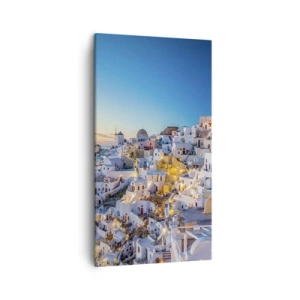 Quadro em tela - A essência grega - 45x80 cm