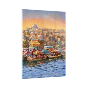 Quadro em vidro - Conto de Istambul - 50x70 cm