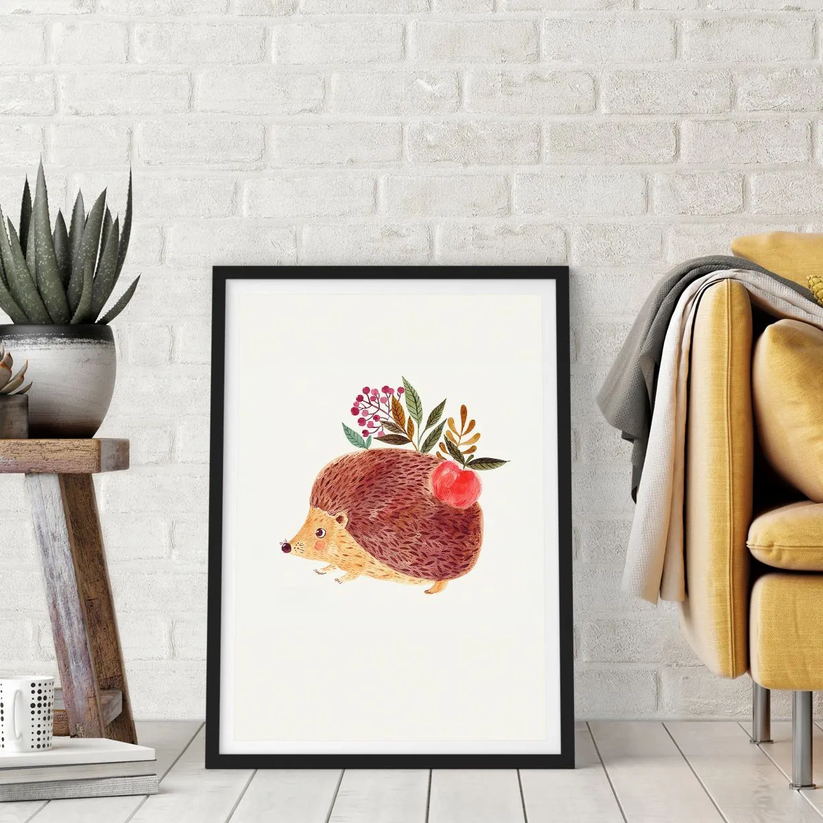 Pôster com moldura preta - Já gostas de mim - 30x40 cm