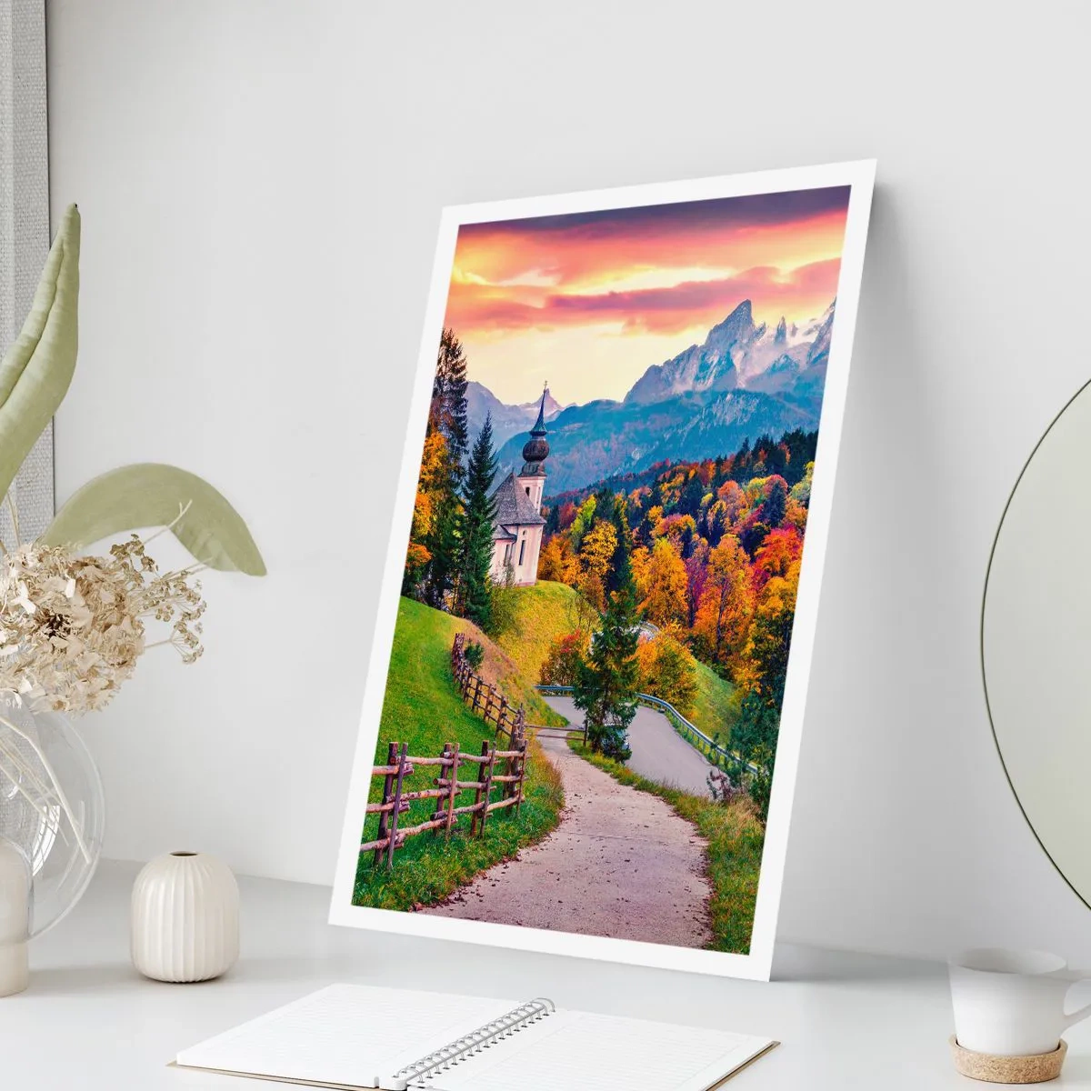 Pôster - Paisagem como uma pintura - 40x50 cm