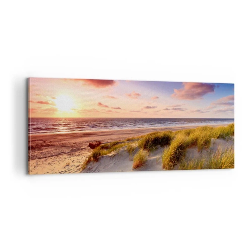 Quadro em tela - Ar com cheiro de verão - 100x40 cm