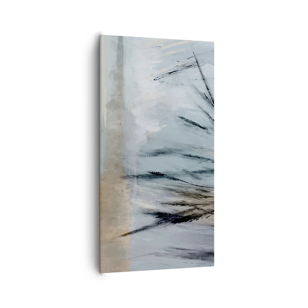 Quadro em tela - Campos de inverno - 65x120 cm