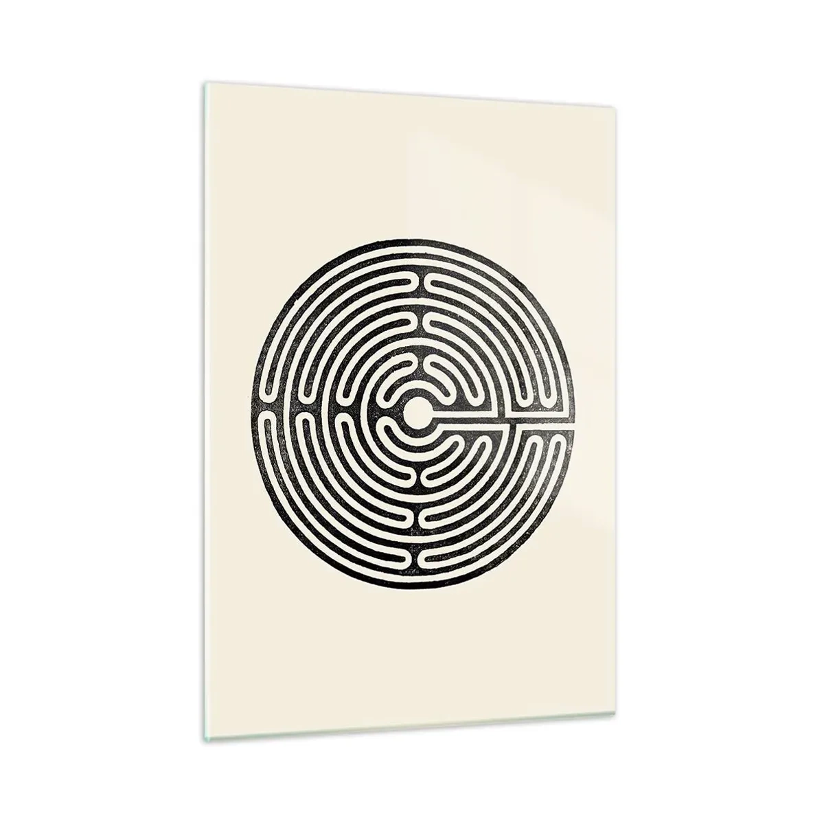 Quadro em vidro - Ordem misteriosa - 50x70 cm