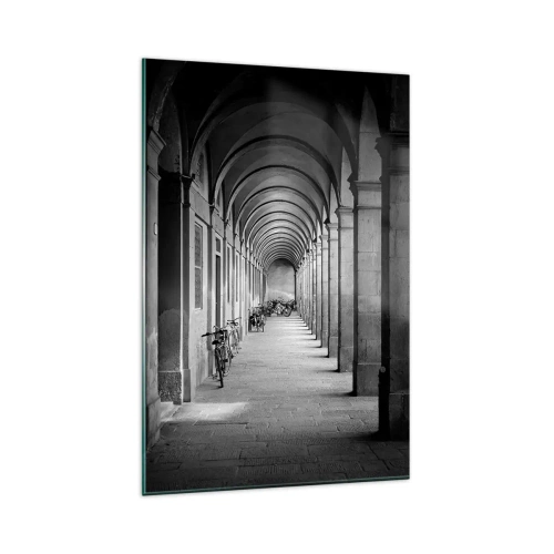 Quadro em vidro - Sob as arcadas - 80x120 cm