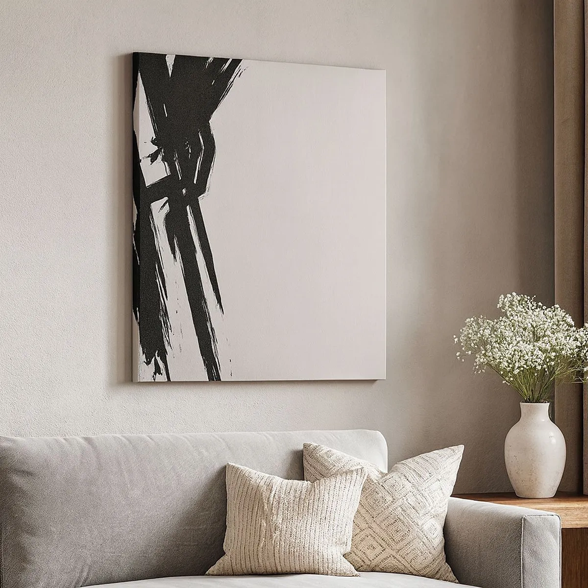 Quadro em tela - Corrida imparável - 30x30 cm