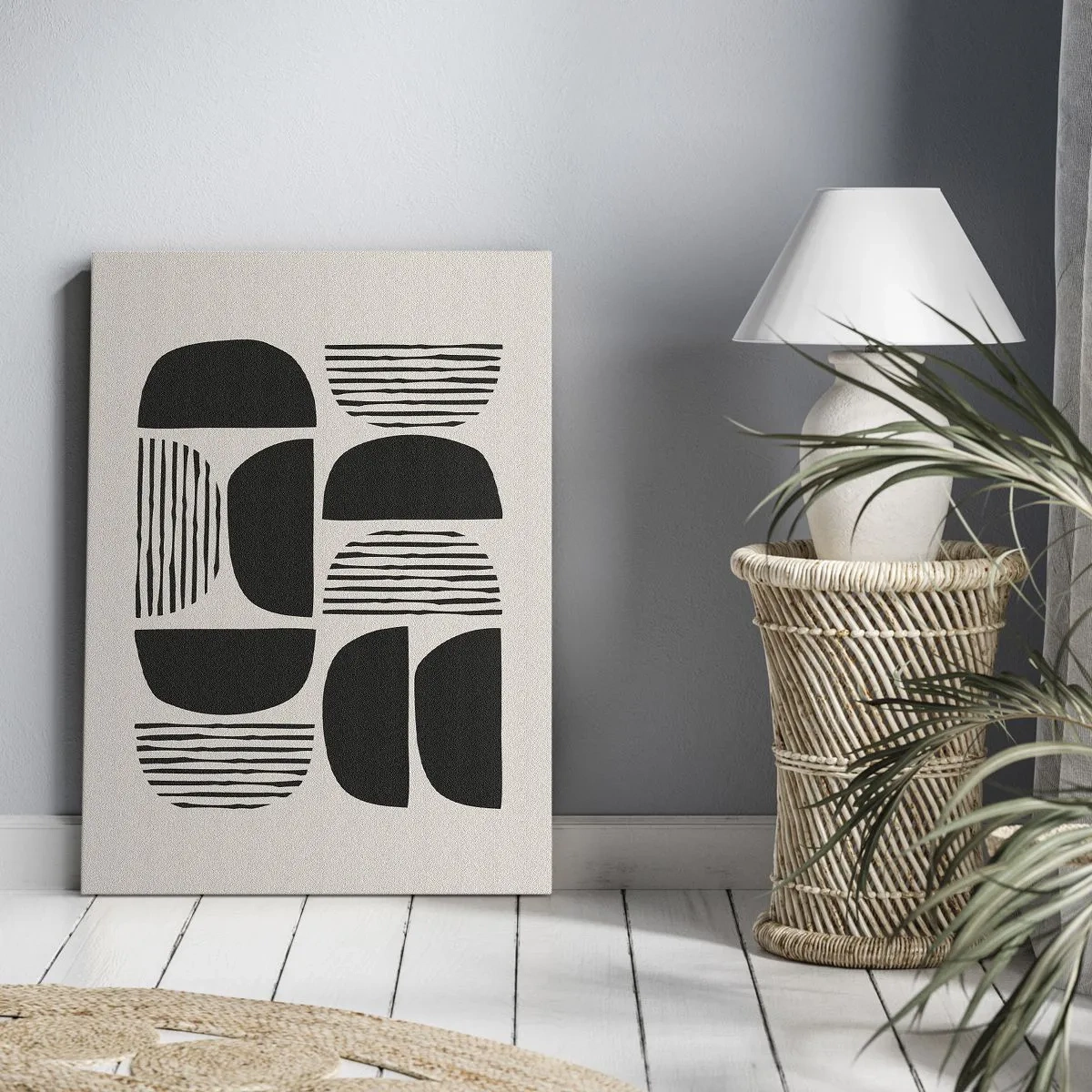 Quadro em tela - Ofertas indiferentes - 50x70 cm