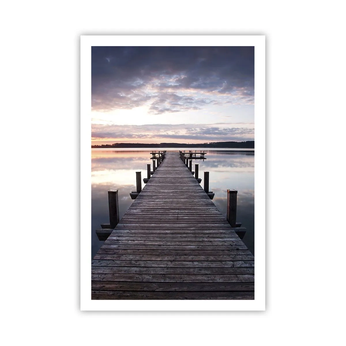 Pôster - A tranquila fronteira do dia e da noite - 61x91 cm