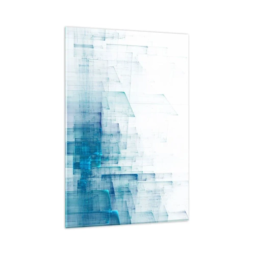 Quadro em vidro - Como o espaço ficou - 80x120 cm
