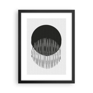 Pôster com moldura preta - Seu alter ego - 30x40 cm