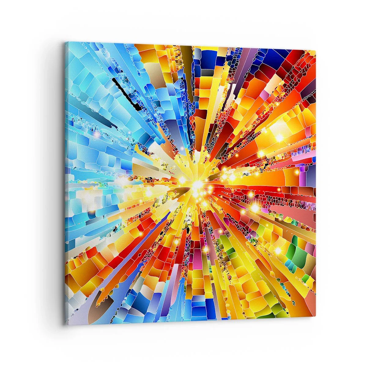 Quadro em tela - In medias res - 50x50 cm