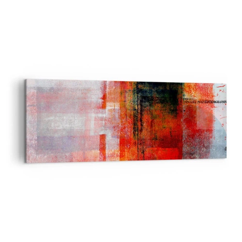 Quadro em tela - A composição brilha - 140x50 cm