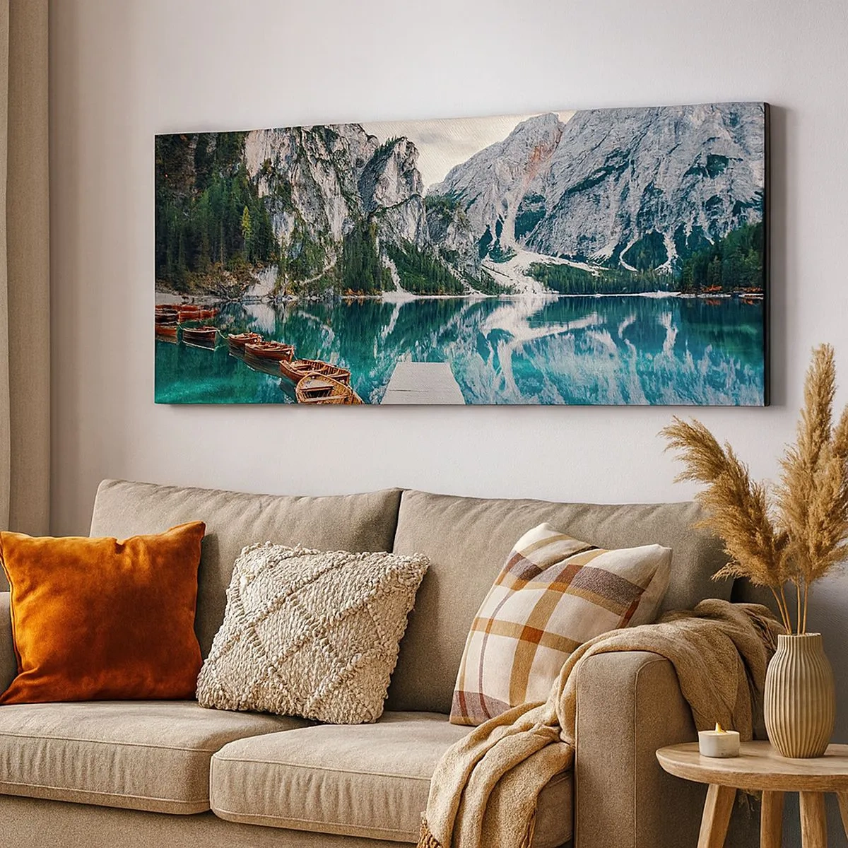 Quadro em tela - Vamos mostrar-lhe a beleza - 100x40 cm