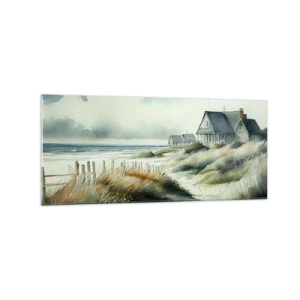 Quadro em vidro - Longe da agitação - 120x50 cm