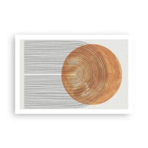 Pôster - Composição solar - 91x61 cm