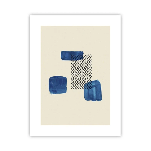 Pôster - Quarteto abstrato - 30x40 cm