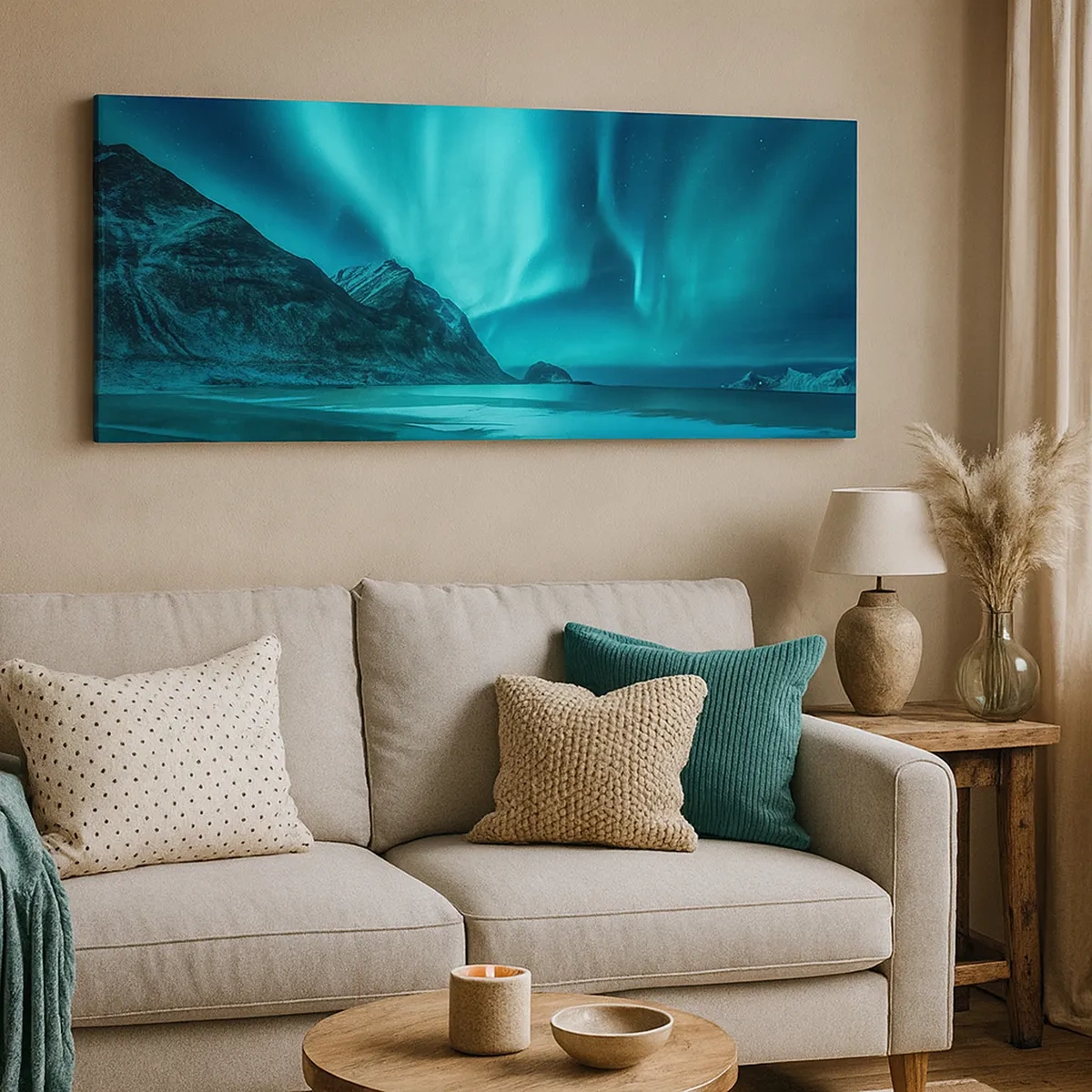 Quadro em tela - Maravilhas do Norte - 30x30 cm