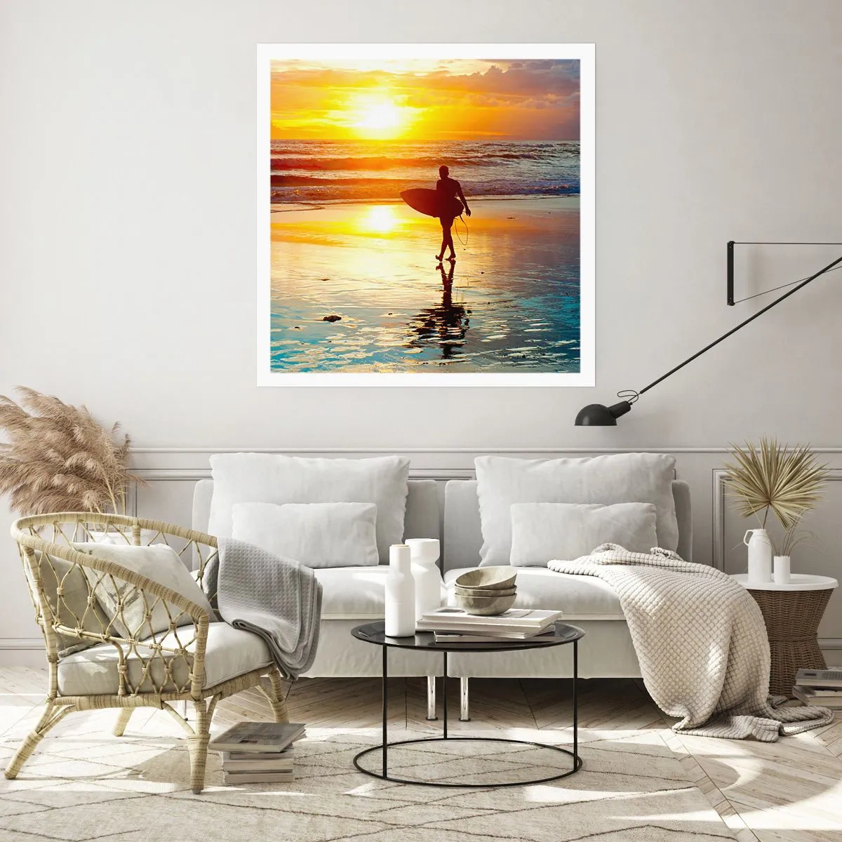 Pôster - O Retorno do Guerreiro - 40x40 cm