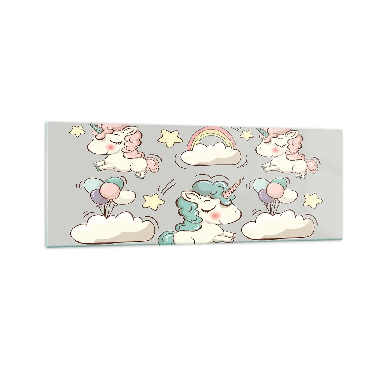 Quadro em vidro - Certamente existem... - 140x50 cm