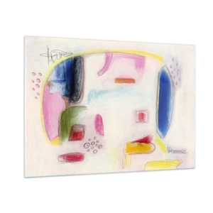 Quadro em vidro - Mais convexo do que côncavo ou plano - 100x70 cm